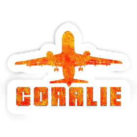 Coralie Sticker Jumbo-Jet Image