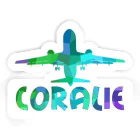 Coralie Sticker Jumbo-Jet Image