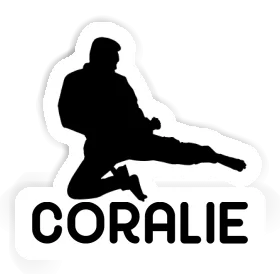 Karateka Sticker Coralie Image