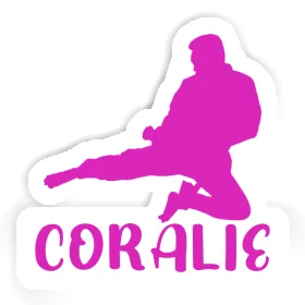 Coralie Sticker Karateka Image