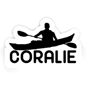 Coralie Sticker Kayaker Image