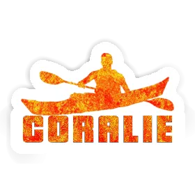 Coralie Sticker Kayaker Image