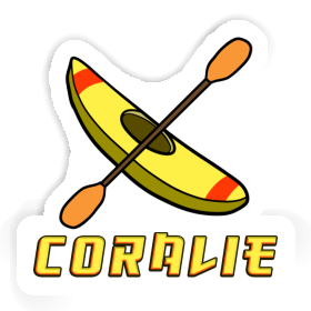 Sticker Coralie Canoe Image