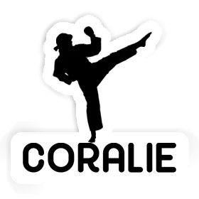 Coralie Sticker Karateka Image