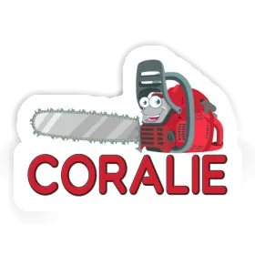 Sticker Chainsaw Coralie Image