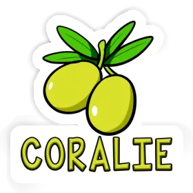 Olive Sticker Coralie Image