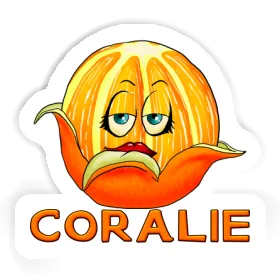 Sticker Coralie Orange Image