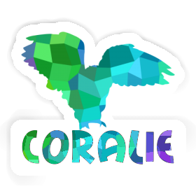 Sticker Coralie Owl Image