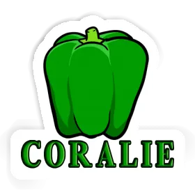 Coralie Sticker Paprika Image