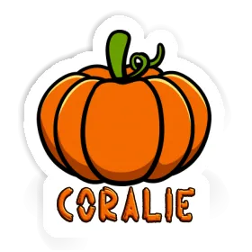 Pumpkin Sticker Coralie Image