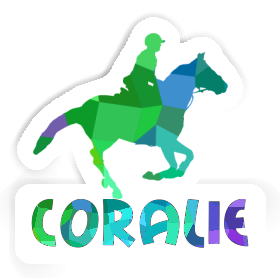 Coralie Sticker Horse Rider Image