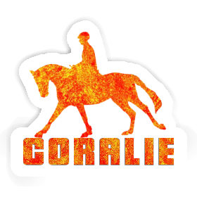 Sticker Horse Rider Coralie Image