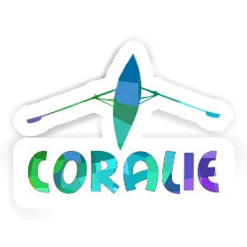 Sticker Coralie Rowboat Image