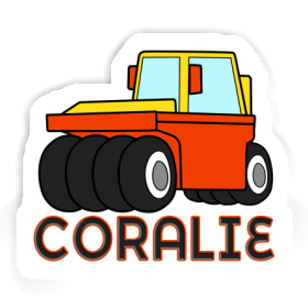 Sticker Wheel Roller Coralie Image