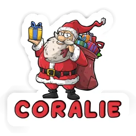 Santa Sticker Coralie Image