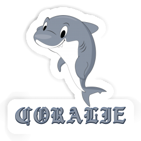 Sticker Coralie Fish Image