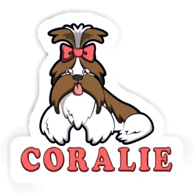 Shih Tzu Sticker Coralie Image