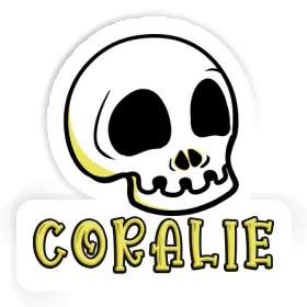 Sticker Skull Coralie Image