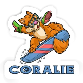 Coralie Sticker Ridergirl Image