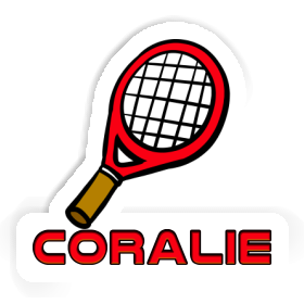 Coralie Sticker Racket Image