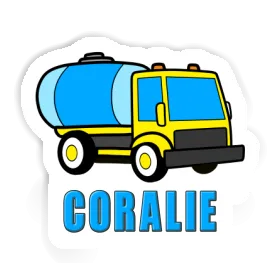 Coralie Sticker Water Truck Image