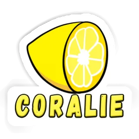 Lemon Sticker Coralie Image