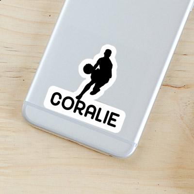 Sticker Coralie Basketball Player Gift package Image