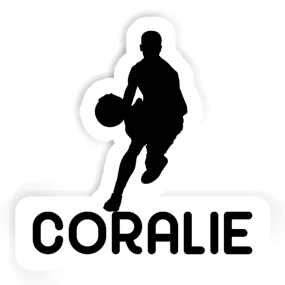 Sticker Coralie Basketball Player Image