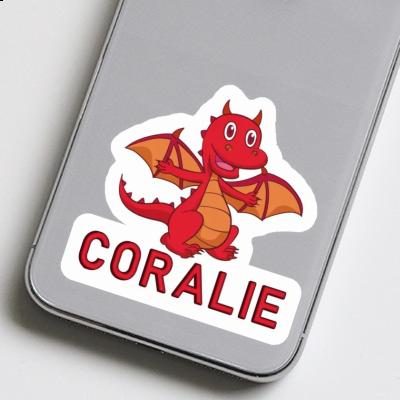 Sticker Coralie Baby-Drache Laptop Image