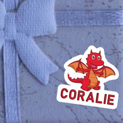 Sticker Coralie Baby Dragon Notebook Image