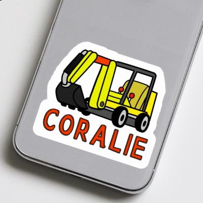 Sticker Coralie Mini-Excavator Image