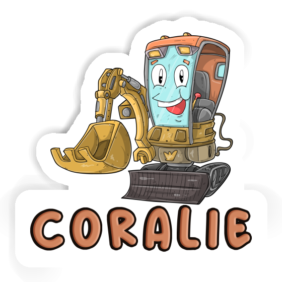 Sticker Coralie Little Excavator Gift package Image