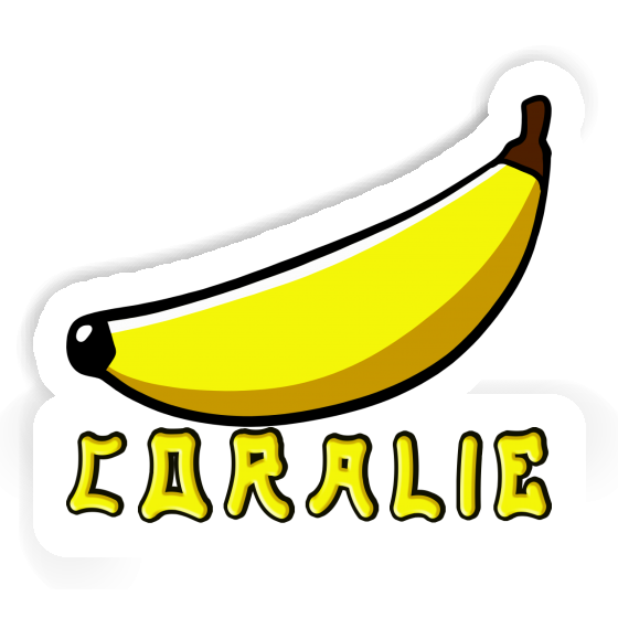 Sticker Coralie Banana Laptop Image