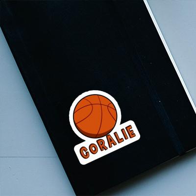 Coralie Sticker Basketball Laptop Image