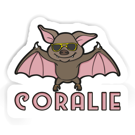 Bat Sticker Coralie Laptop Image