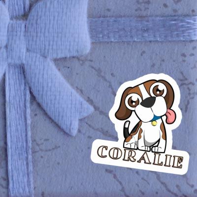 Aufkleber Beagle-Hund Coralie Gift package Image