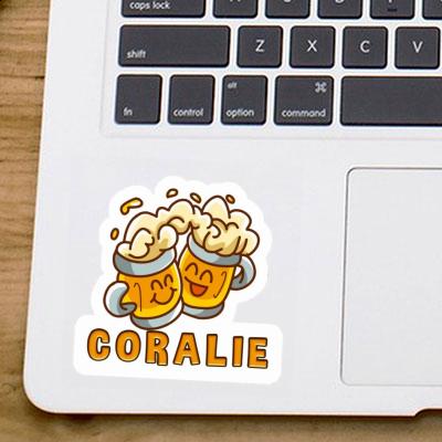 Beer Sticker Coralie Notebook Image