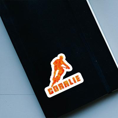 Sticker Coralie Biker Notebook Image