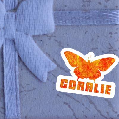 Sticker Schmetterling Coralie Laptop Image