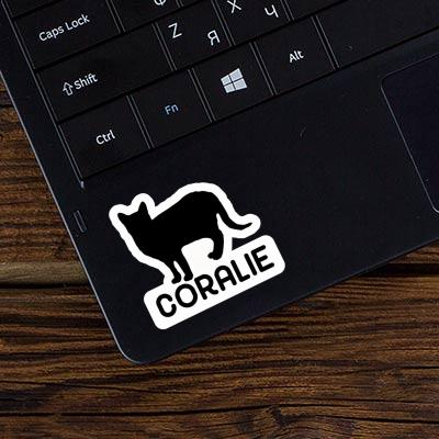 Coralie Sticker Cat Laptop Image