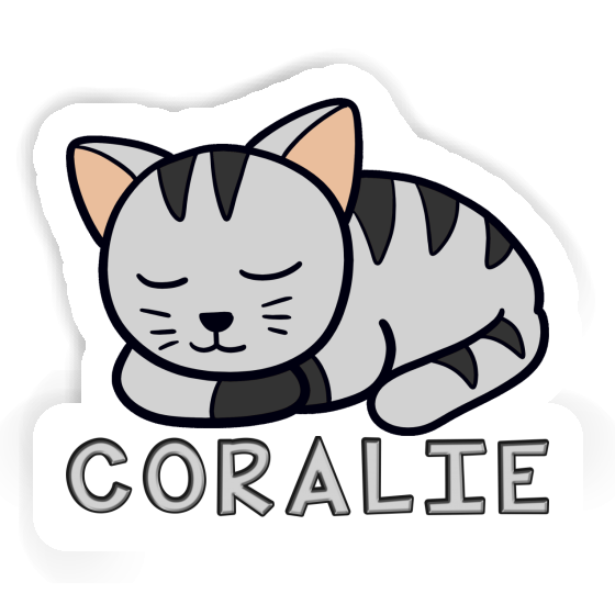 Coralie Sticker Cat Laptop Image