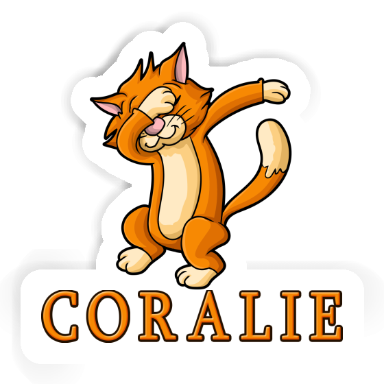 Coralie Sticker Cat Notebook Image