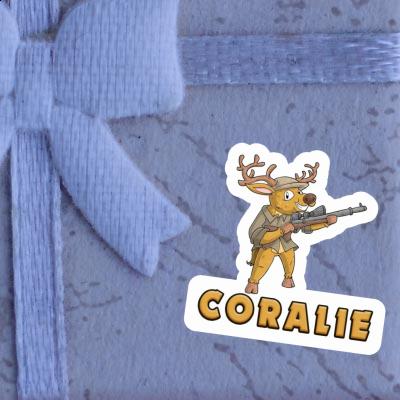 Sticker Coralie Deer Gift package Image