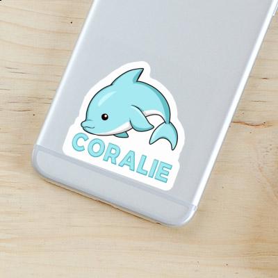 Sticker Coralie Dolphin Image