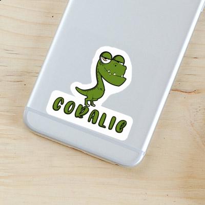 Sticker Coralie Dinosaur Image