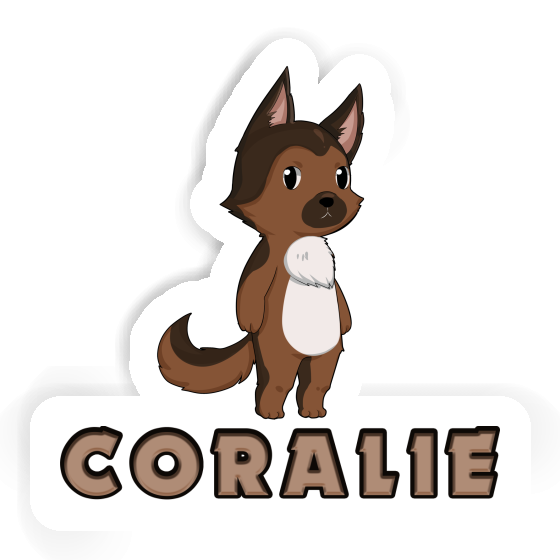 Sticker German Sheperd Coralie Image