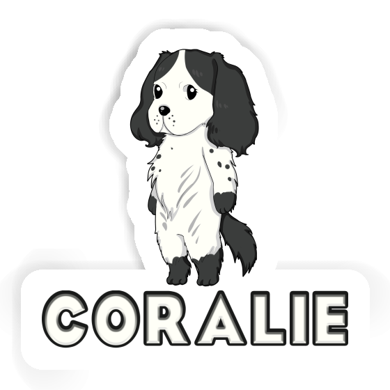 Sticker Cocker Spaniel Coralie Gift package Image