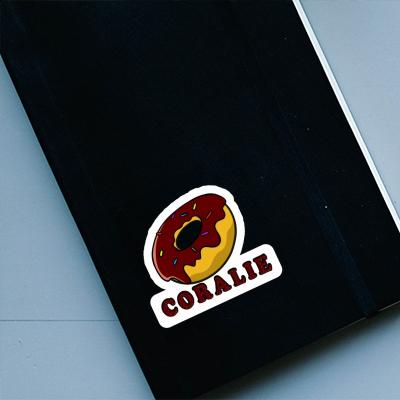 Coralie Sticker Doughnut Notebook Image