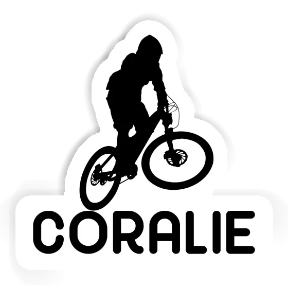 Sticker Downhiller Coralie Image