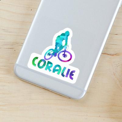 Coralie Sticker Downhiller Notebook Image